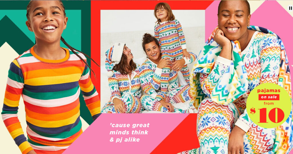 old navy pajamas