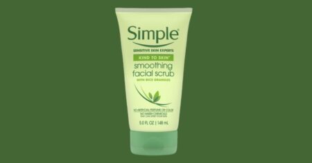 simple face scrub sample