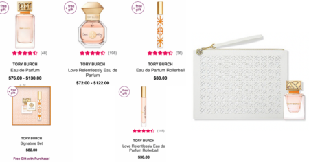 tory burch freebie