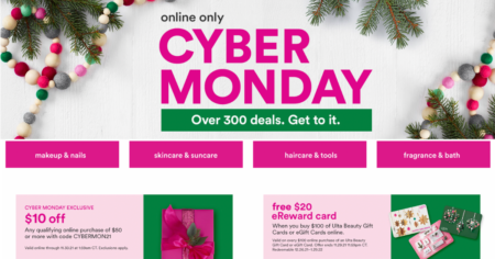 ulta cyber mon