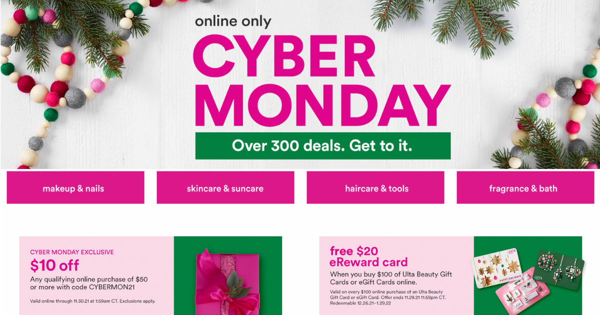 ulta cyber mon