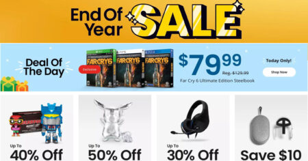 GAMESTOP END OF YEAR SALE