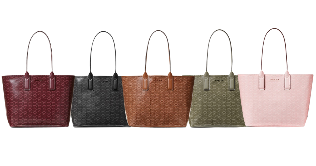 Jodie Large Logo Jacquard Tote Bag