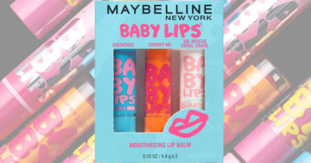 Maybelline New York Baby Lips Moisturizing Lip Balm pack