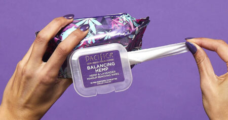 Pacifica Beauty Balancing Hemp Makeup Removing Wipes for All Skin Types