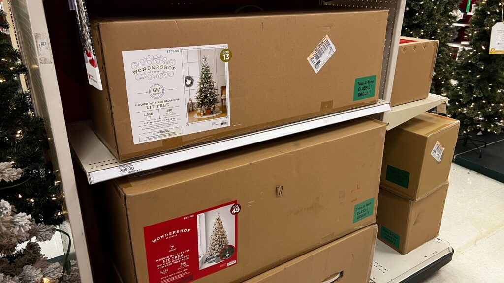 Target Christmas Trees x