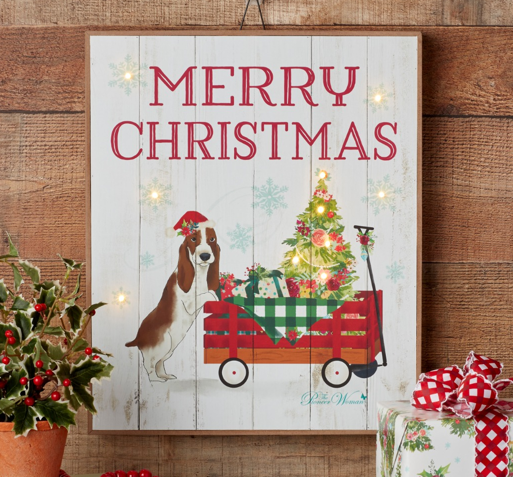 The Pioneer Woman LED Hanging Sign