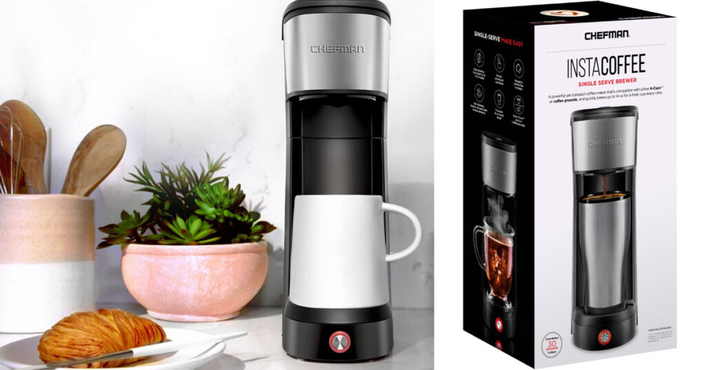chefman single coffee maker