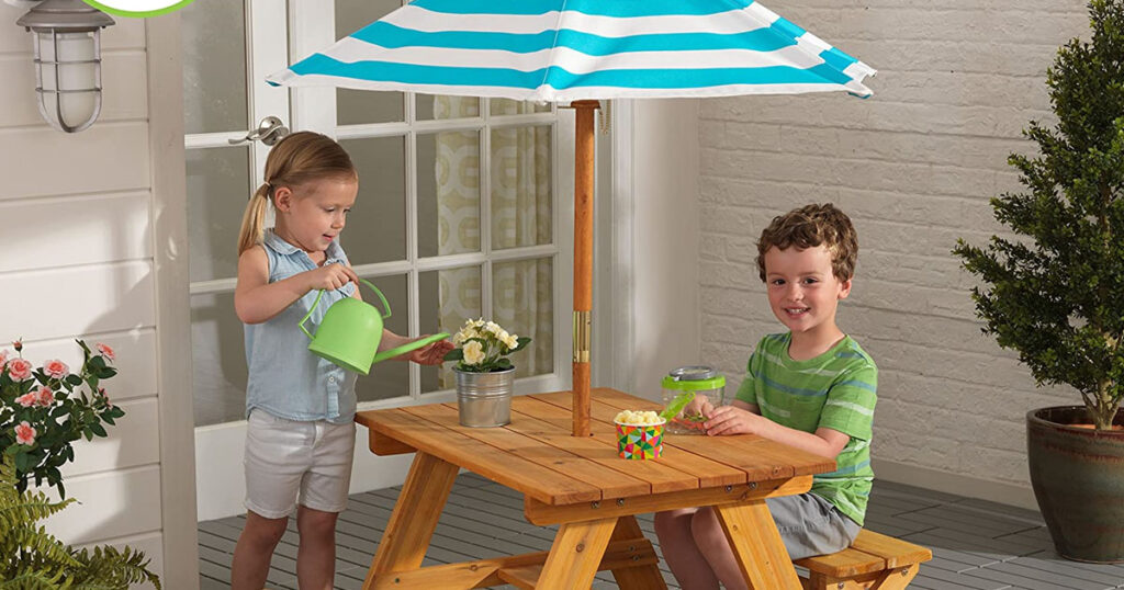 kidkraft picnic table
