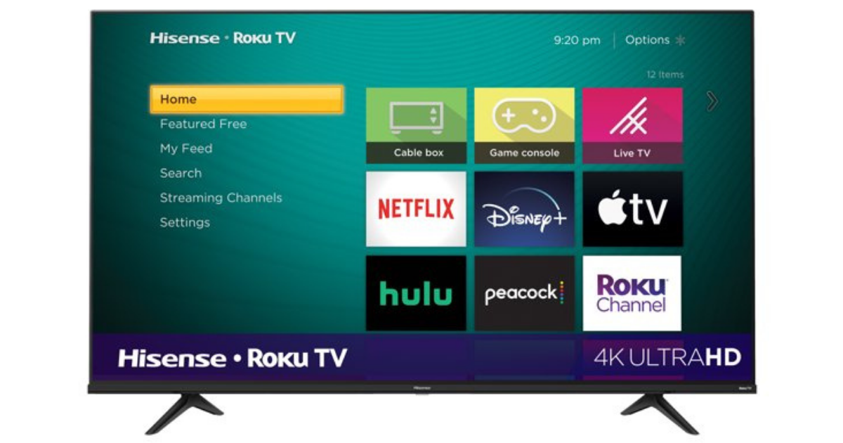roku smart tv hisense