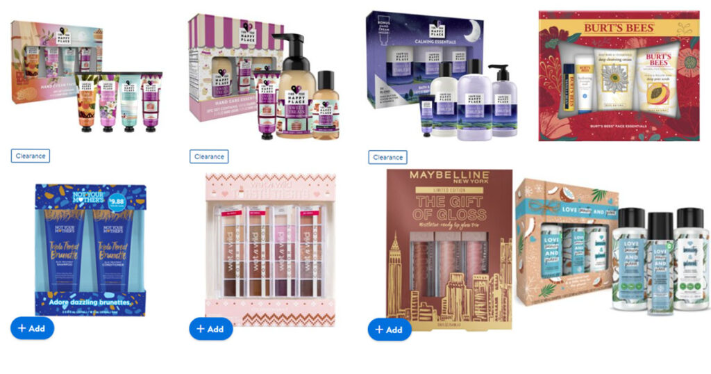 walmart holiday gift sets