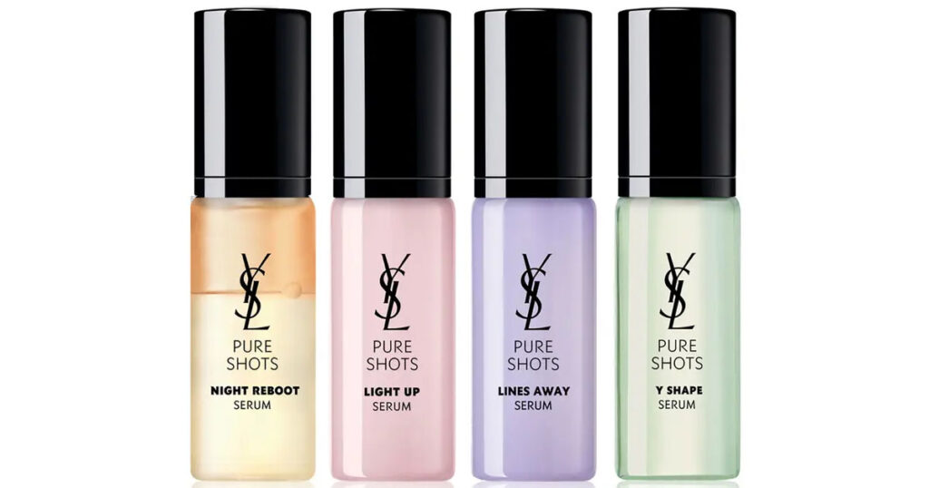 ysl Travel Size Pure Shots Daily Dose Serum Essentials Set