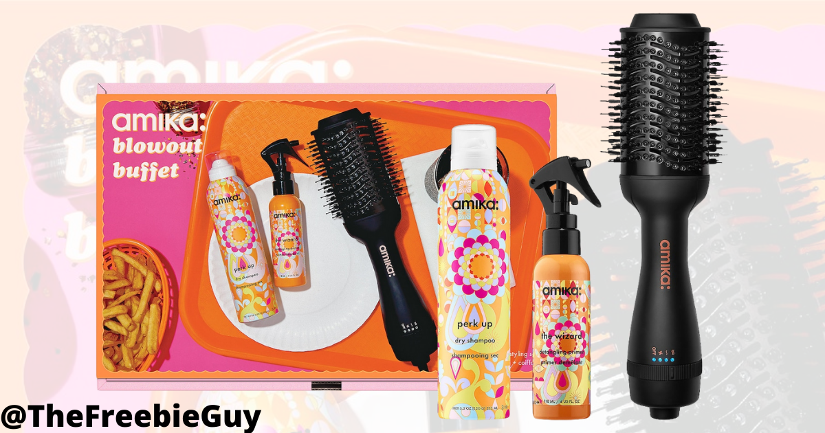 AMIKA Blowout Buffet Blow Dryer Brush Set