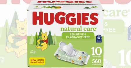 Baby Wipes Huggies Natural Care Sensitive Baby Diaper Wipes