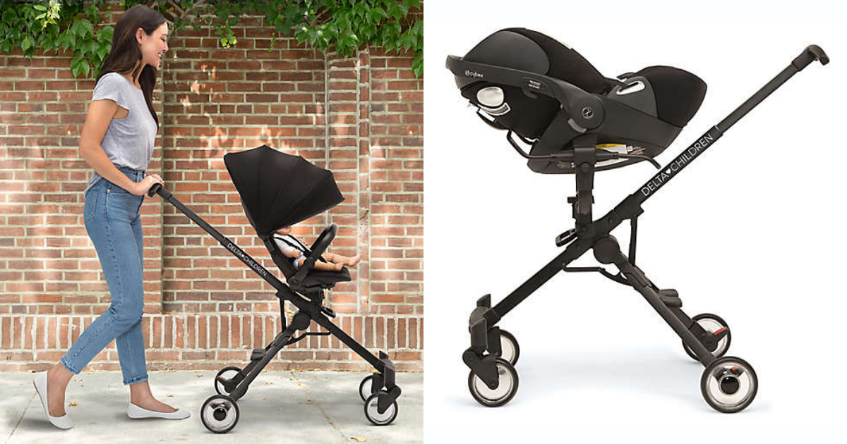 Delta Children Spyder Stroller in Black