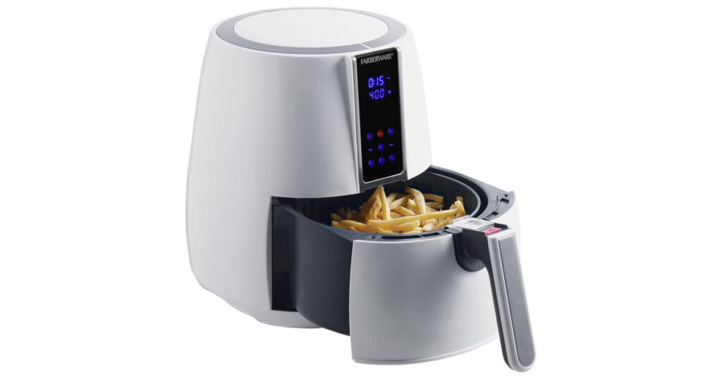 Farberware Quart Digital Air Fryer Oil Less White