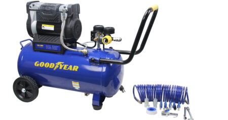 GOODYEAR Gallon Quiet Oil Free Air Compressor
