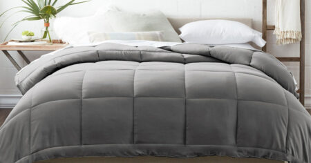Gray All Season Alternative Down Comforter