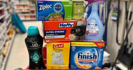 Deals on Household Items in a Target cart - The Freebie Guy