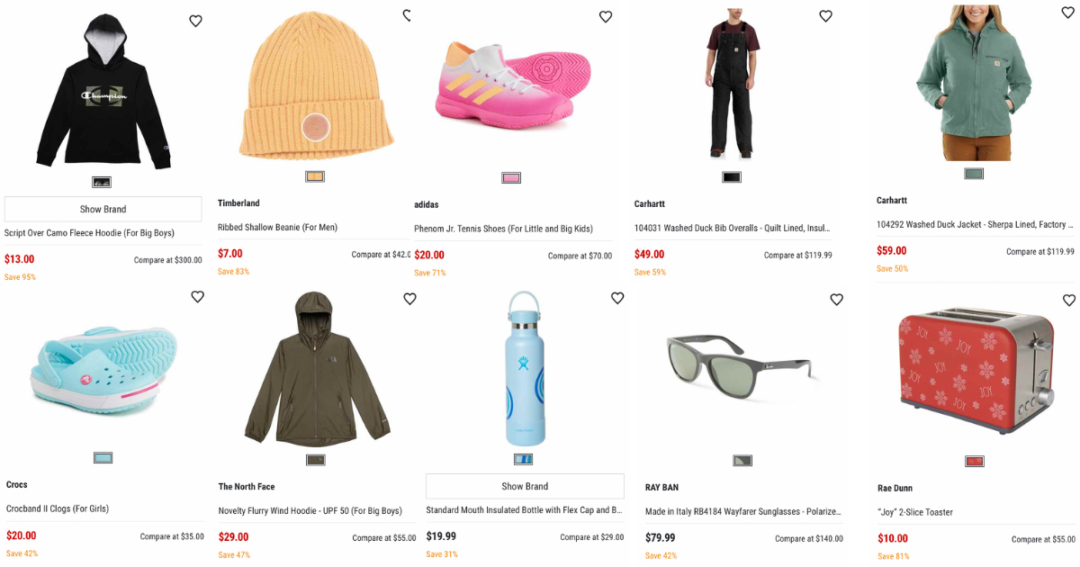 NAME BRAND SALE sierra