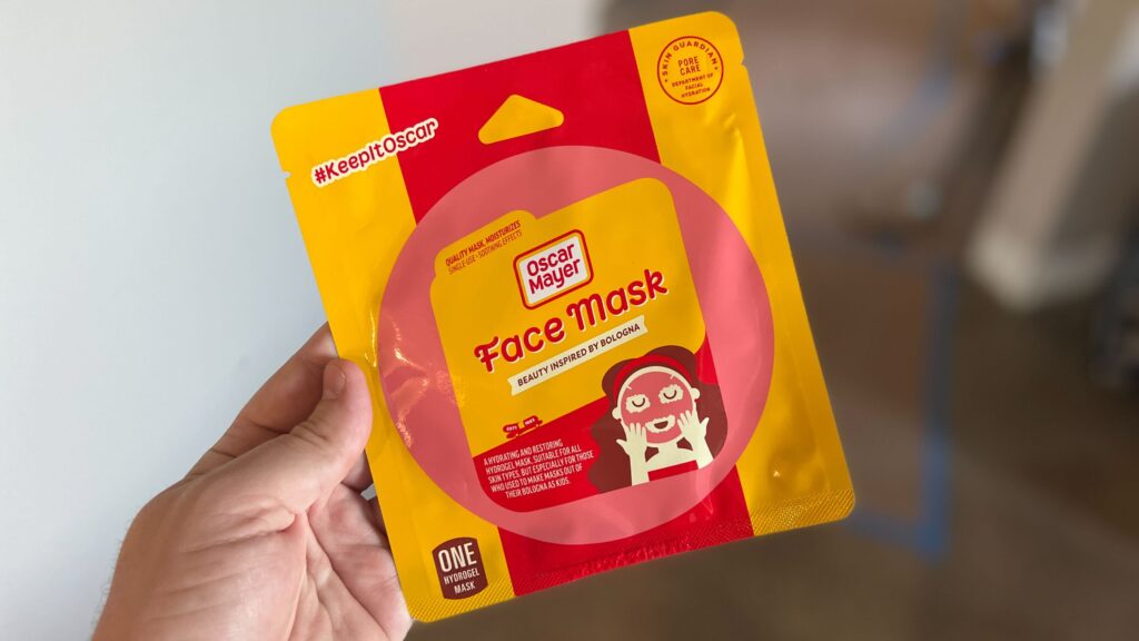 Oscar Mayer Face Mask x