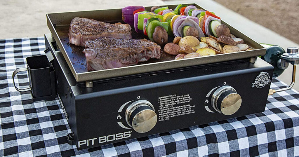 PIT BOSS PB GS Pit Boss Burner Table Top LP Gas Griddle