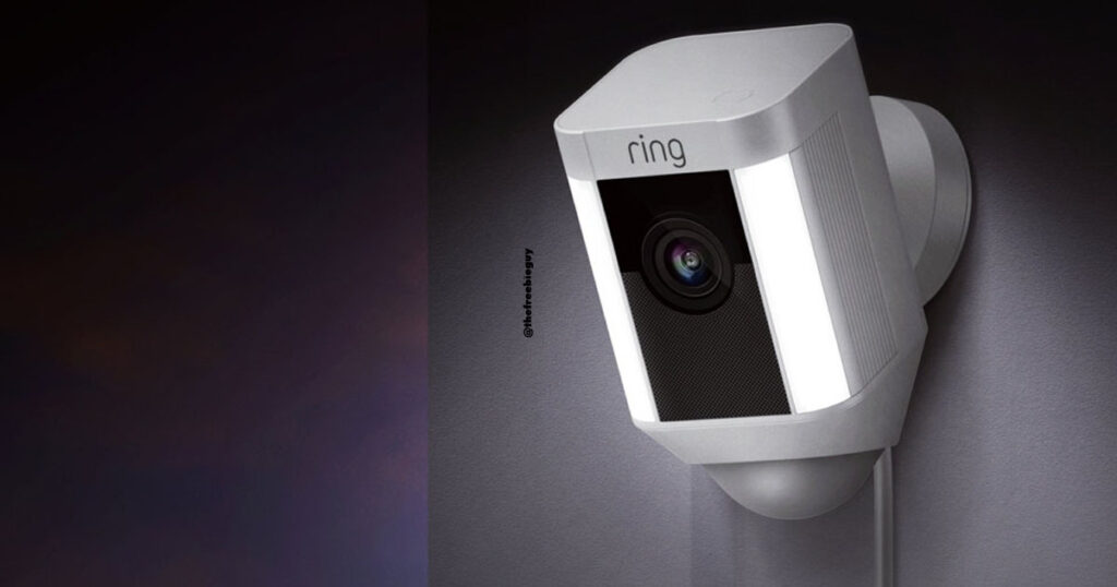 Ring Spotlight HD Security Camera with Extra Battery and Ring Assist