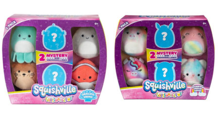 Squishville Mini Squishmallows Pack Sealife Squad