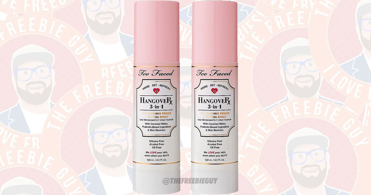 Too Faced Hangover in Primer Setting Spray Duo