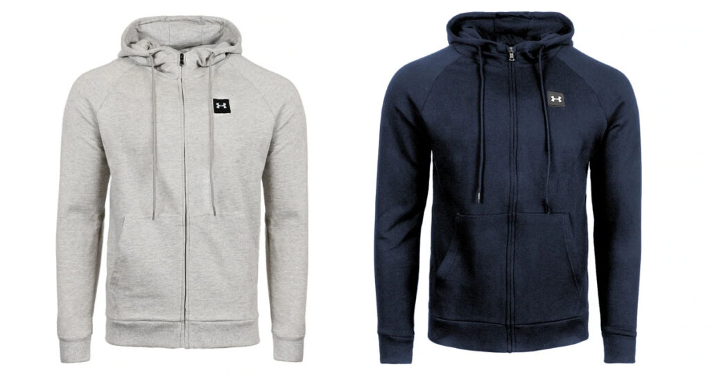 Under Armour Mens Rival Full Zip Hoodie