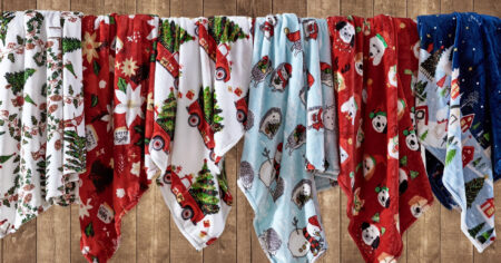 Way To Celebrate Holiday Time Throw