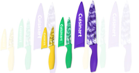 cuisinart CLOSEOUT Tie Dye Print Pc Chef Cutlery Set