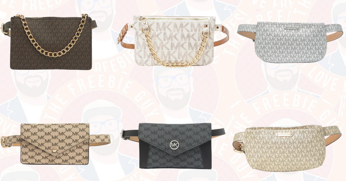 michael kors belt bags