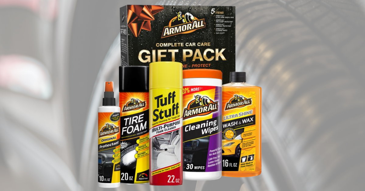 Armor All Complete Car Care Holiday Gift Pack Pieces