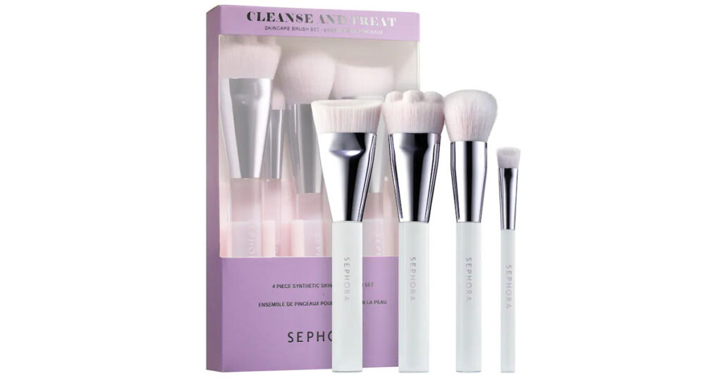 Cleanse and Treat Skincare Brush Set