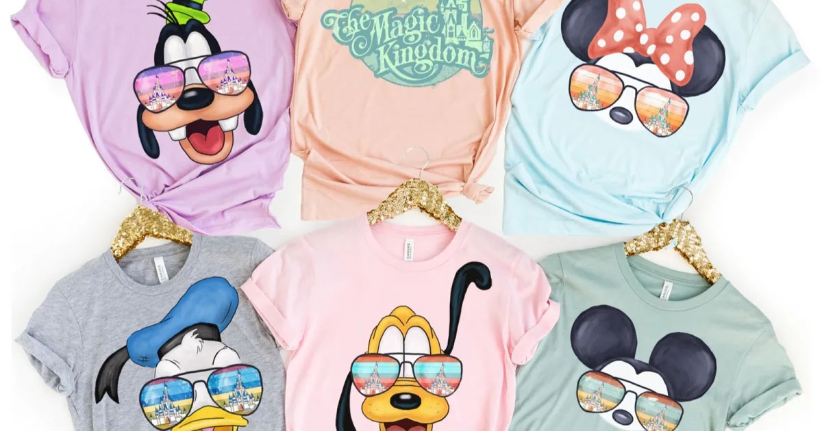 DISNEY CHARACTER TEES