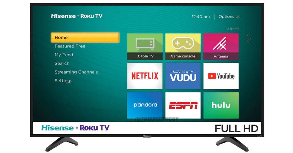 Hisense Class K FHD LED Roku Smart TV