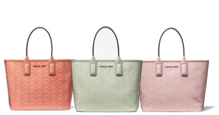 Jodie Small Logo Jacquard Tote Bag