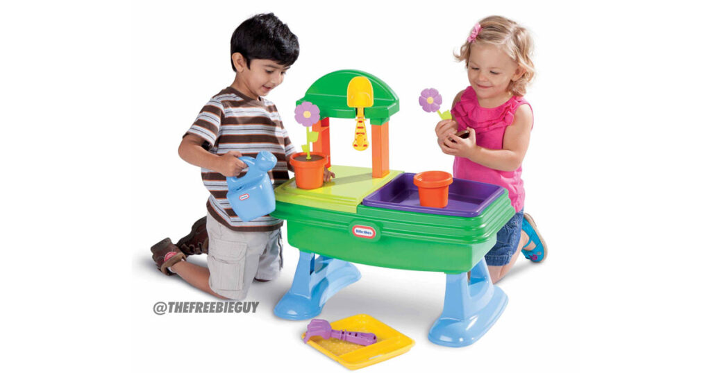 Little Tikes Flower Garden Table Pretend Play Set