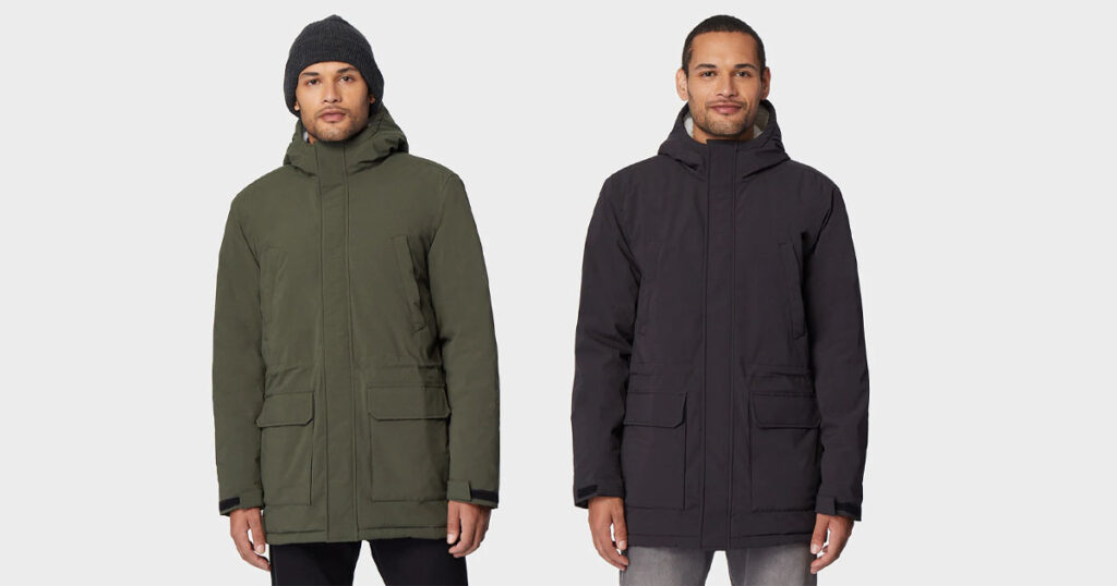 MENS SHERPA LINED URBAN PARKA