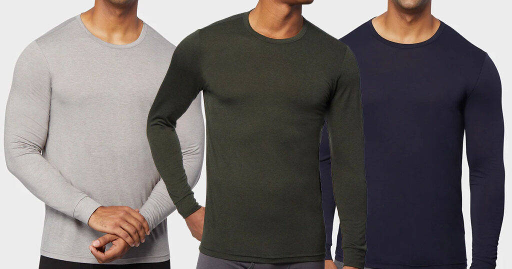Mens Lightweight Baselayer Crew Top