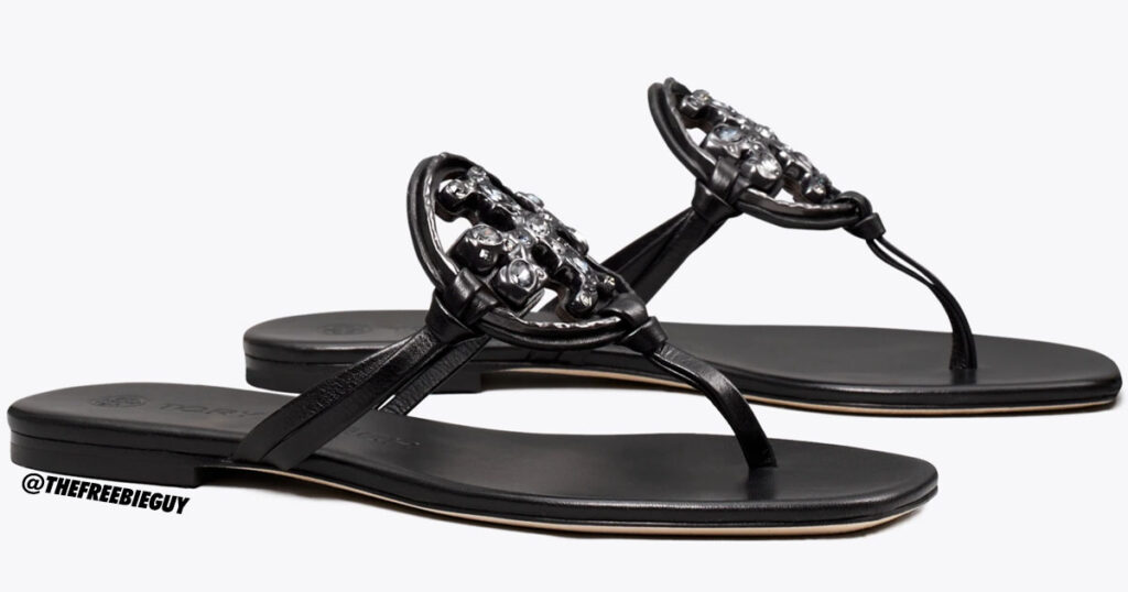 Tory JEWELED MILLER SANDAL