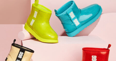 UGG Classic Mini Waterproof Clear Boot