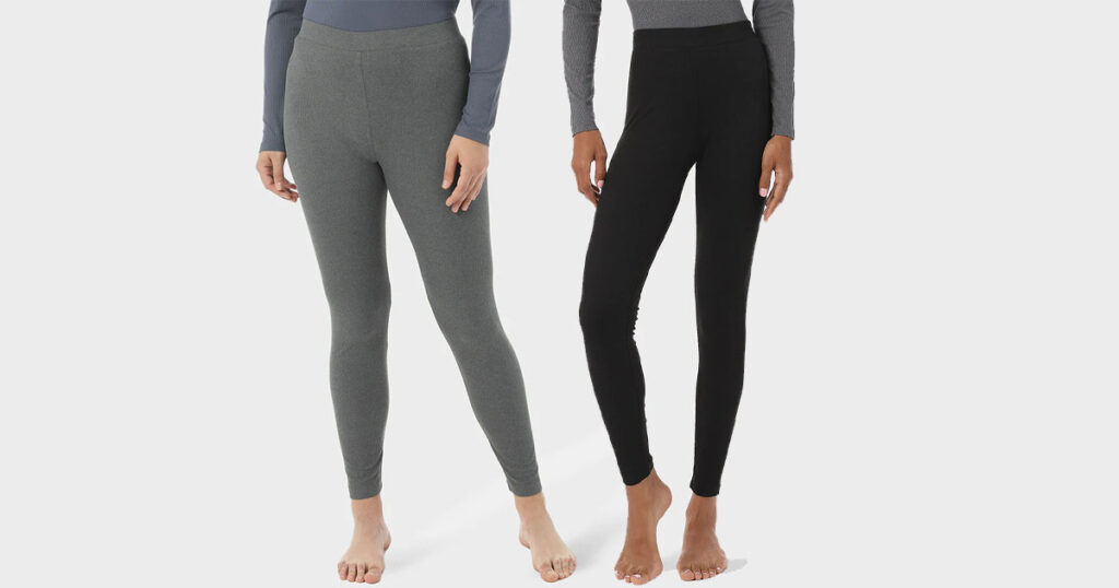 WOMENS MIDWEIGHT RIB BASELAYER LEGGING