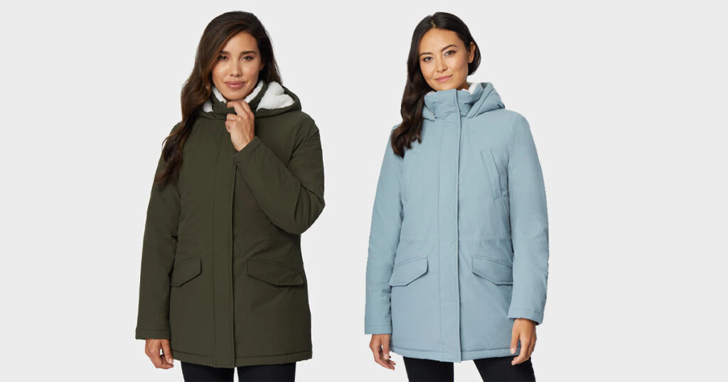 WOMENS STORM STRETCH SHERPA PARKA