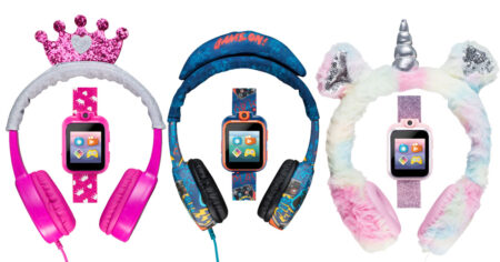 iTech Junior Boys Headphones Smartwatch Set