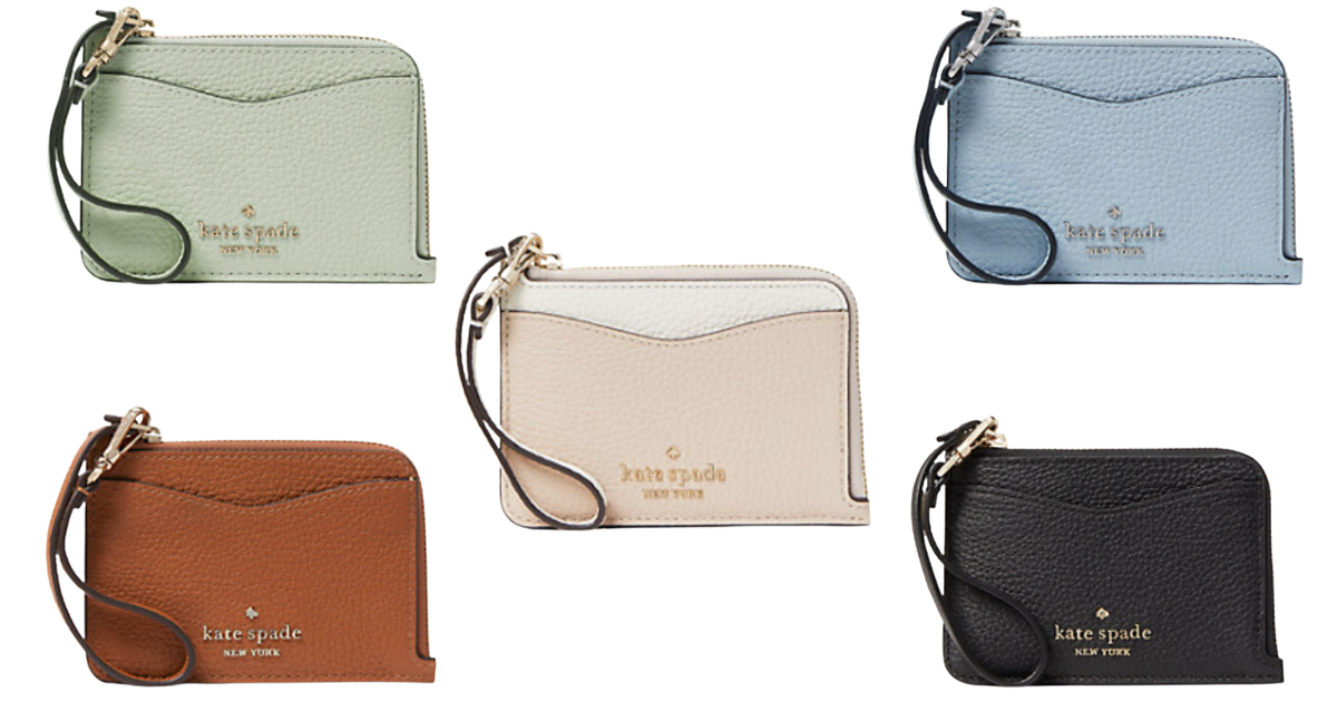 leila small card holder wristlet