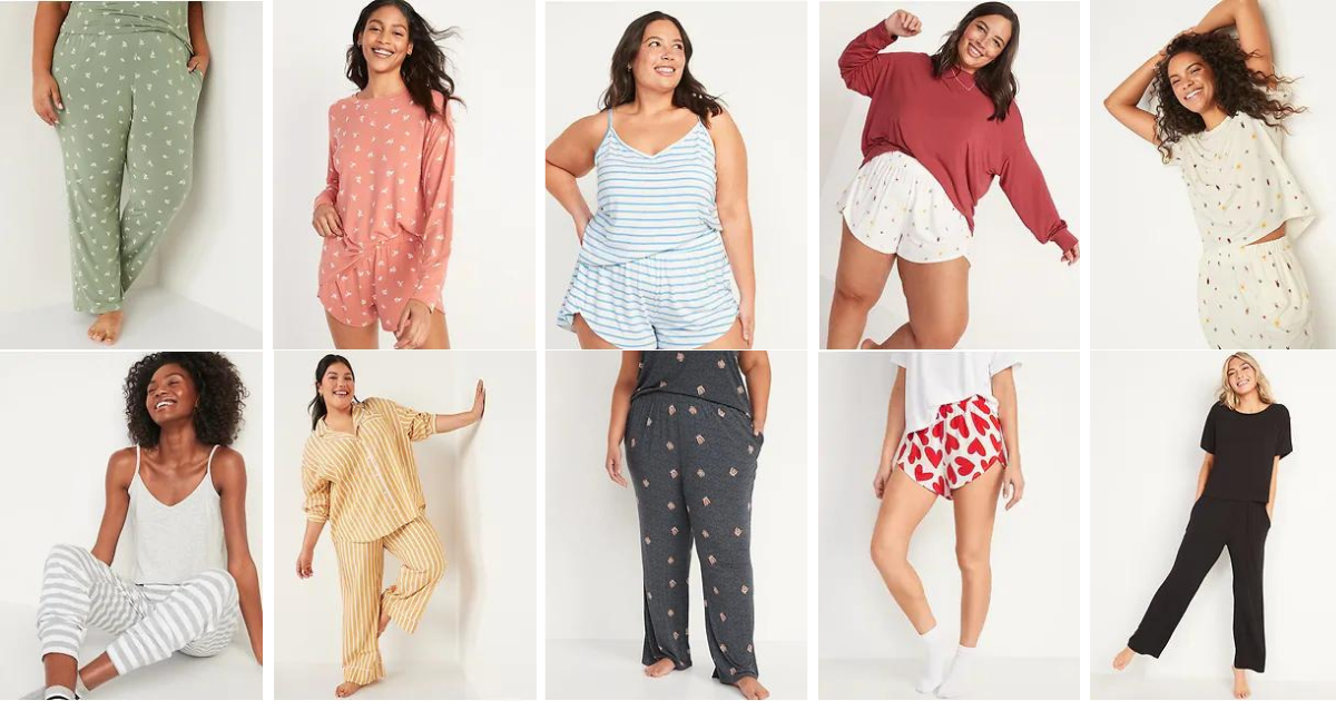old navy pajamas on sale