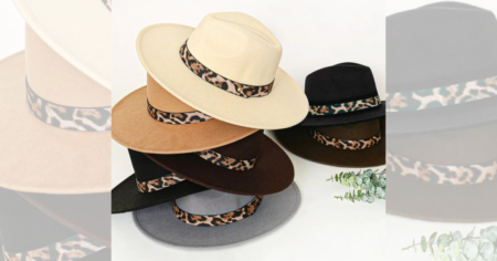Accented Felt Brim Hat Sale Price