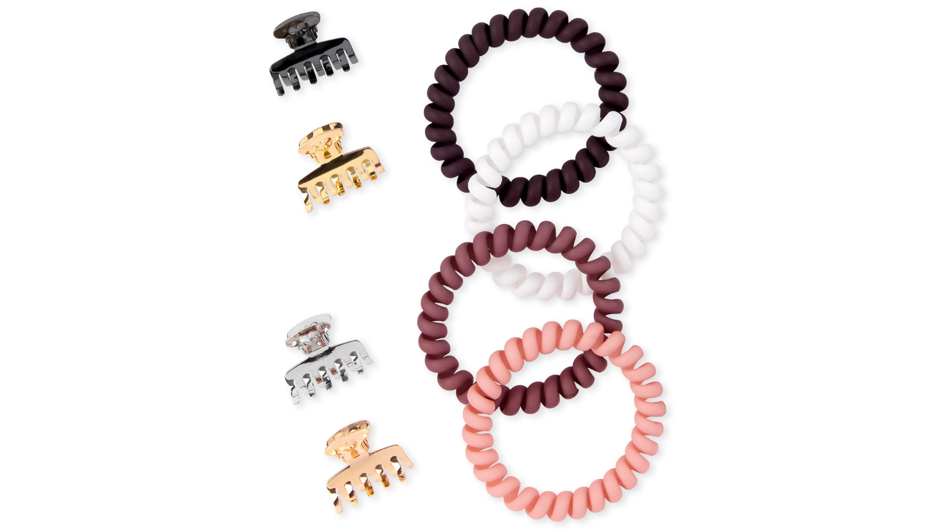 Girls Piece Hair Set Multi Clr